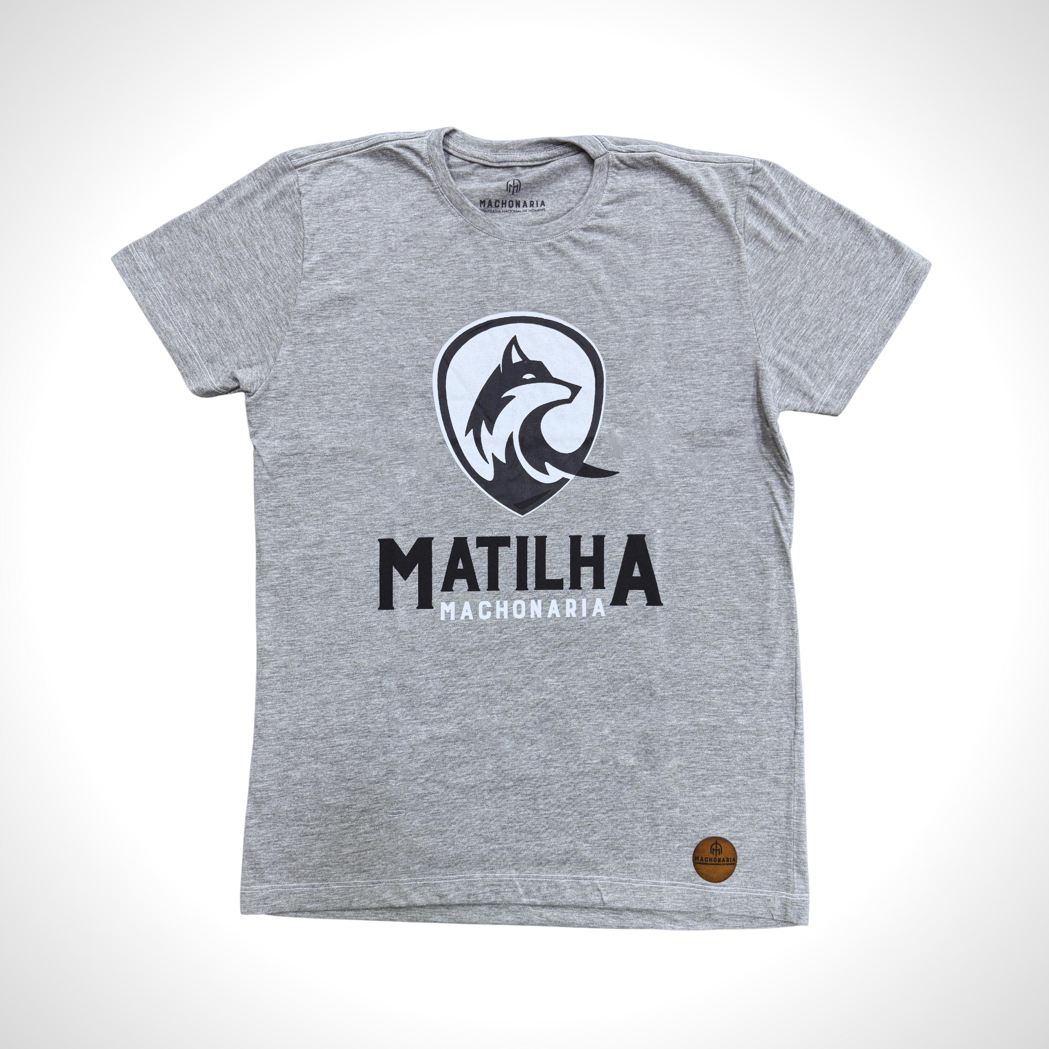 Camiseta Matilha Machonaria Cinza