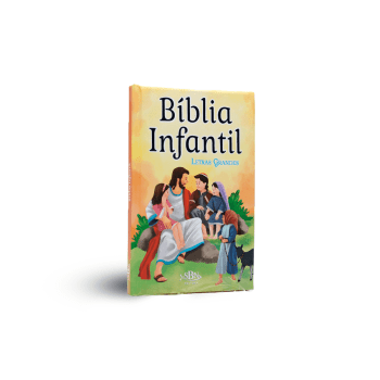 Bíblia Infantil - Letra Grande - Capa Dura Almofadada