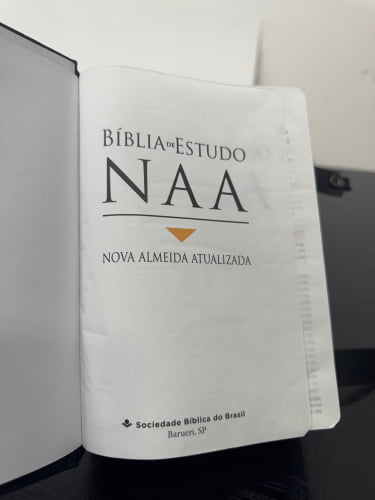 Bíblia Grande customizada do Machonaria Versão NAA - PRÉ VENDA