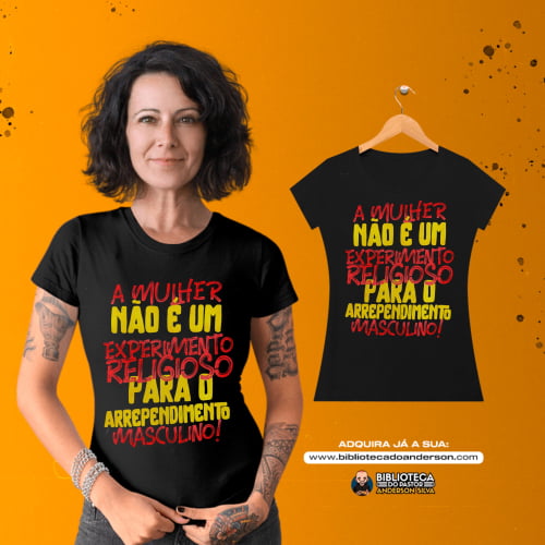 Camiseta Baby Look Feminilidade